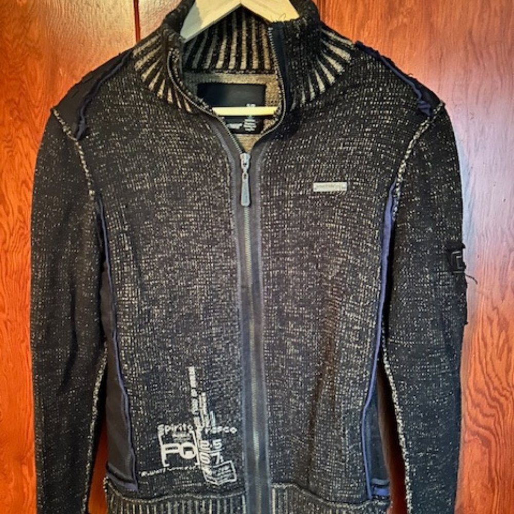 Projek Raw Zip Up Sweater